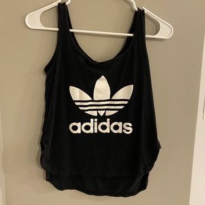 Adidas logo tank